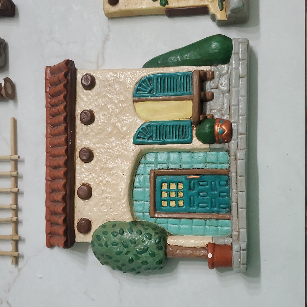 Mexico Charming Ceramic Wall Decor Set - Picture 2 of 8